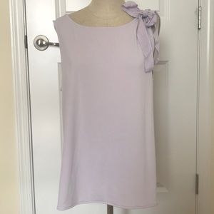 sleeveless Banana Republic top